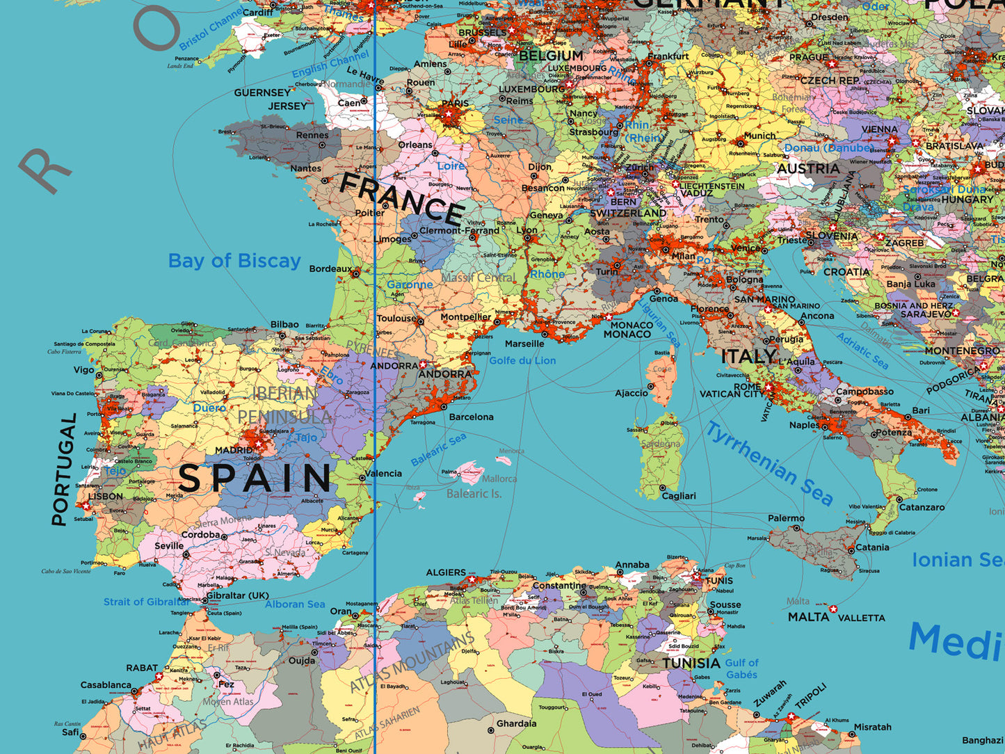 Political World Map No 1
