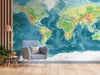 Physical World Map No 1