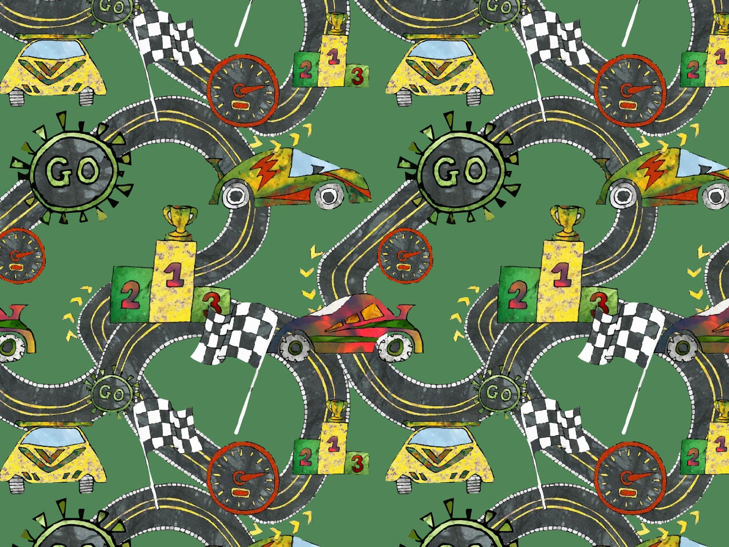 Race and Go - Green