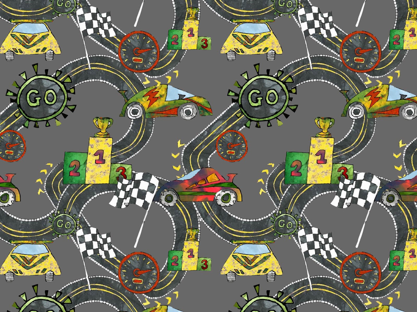 Race and Go - Grey