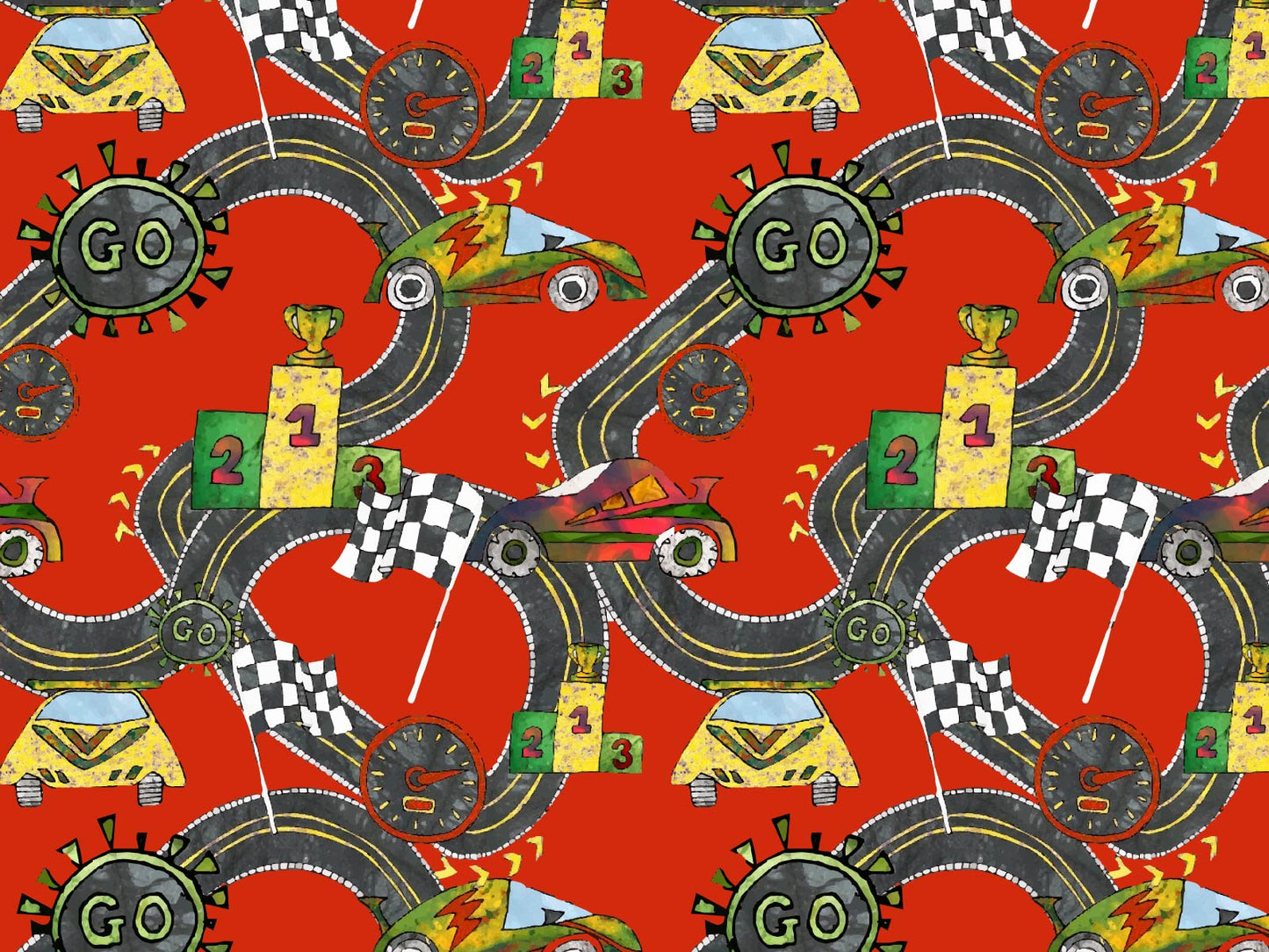 Race and Go - Red