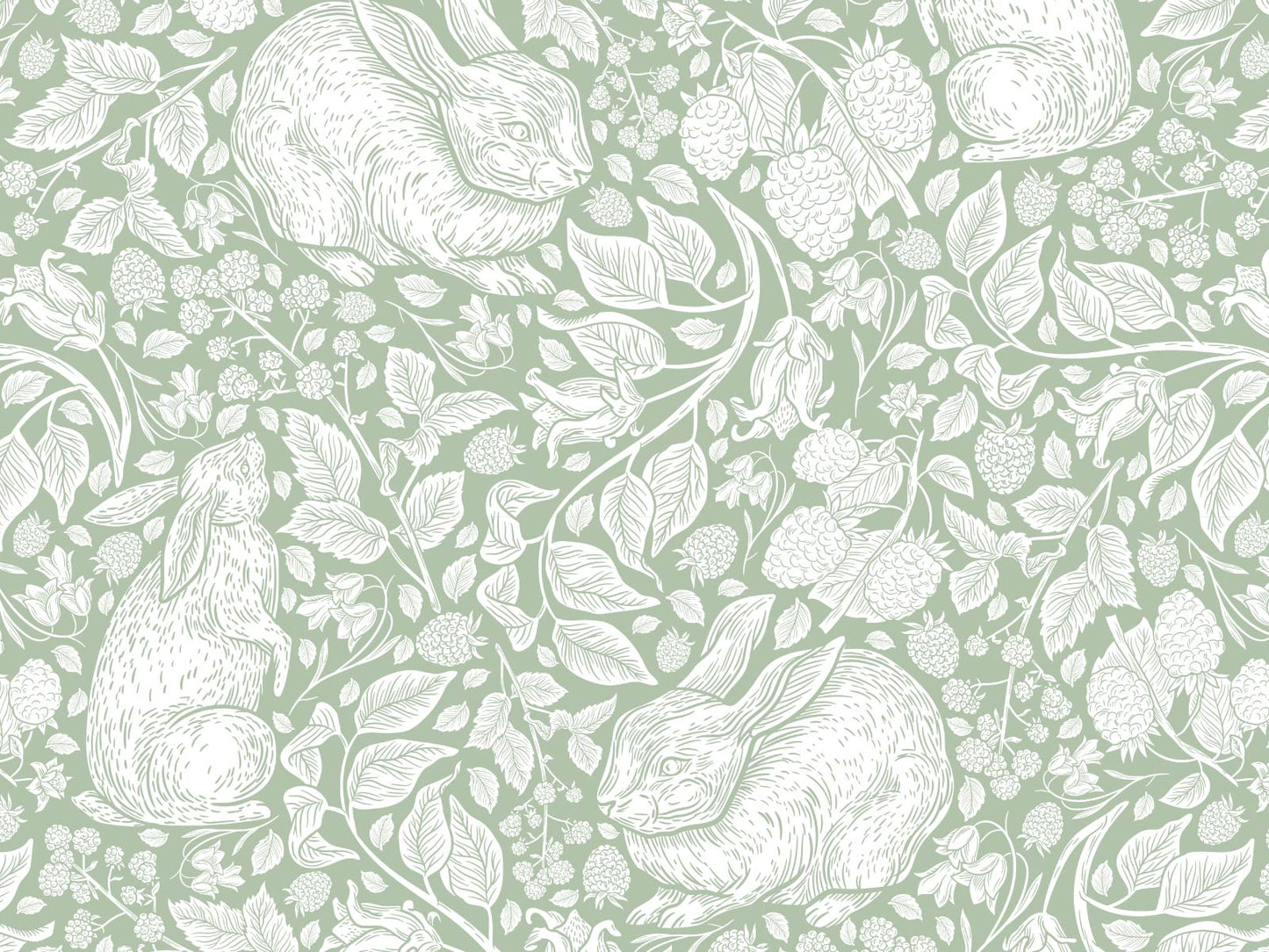 Regal Rabbit - Light Green