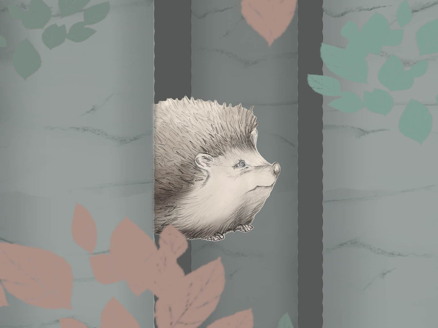 Silver Birch Animals - Grey