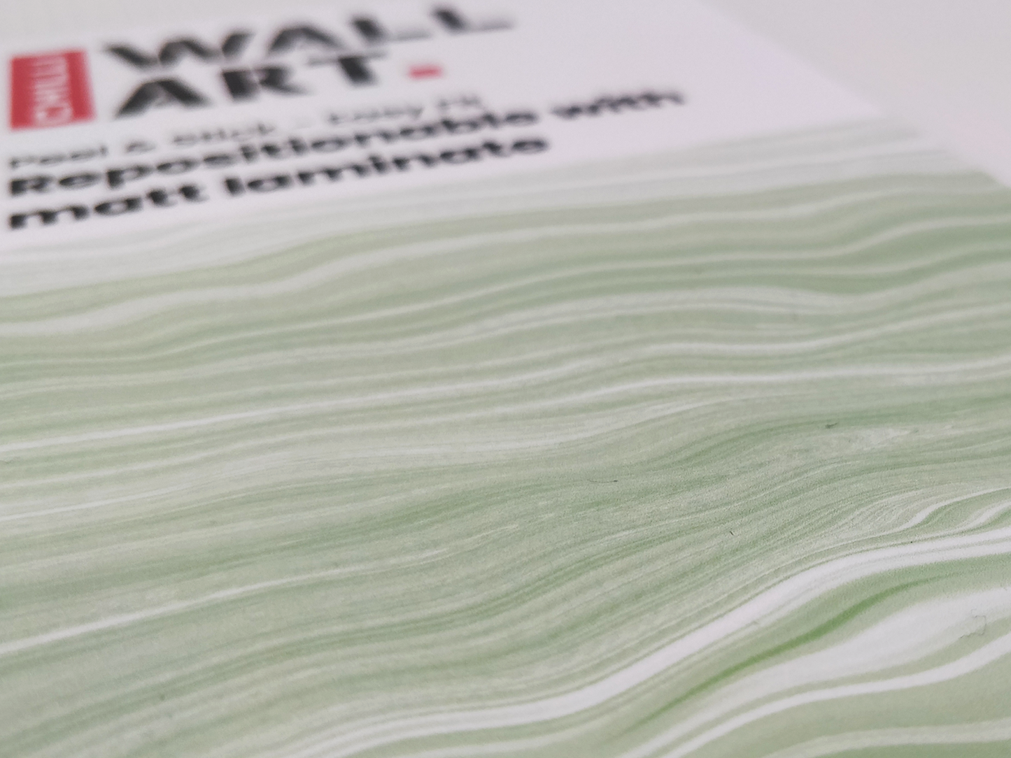 Repositionable with Matt laminate - Peel & Stick