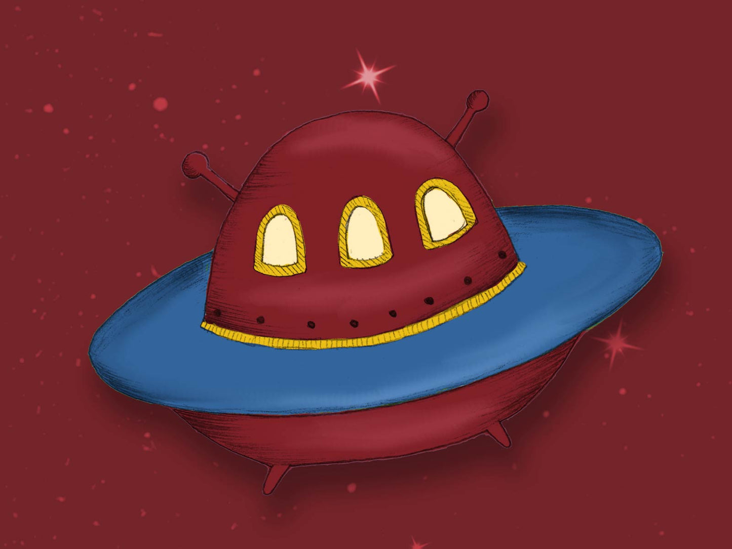 Space Explorer - Red