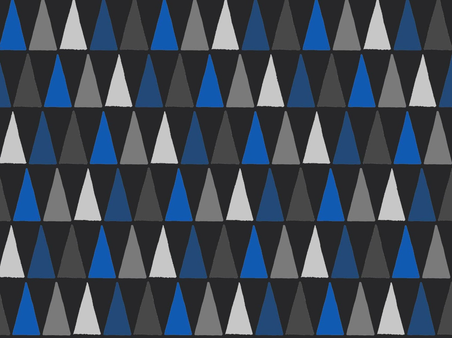 Geo Triangle- Blues