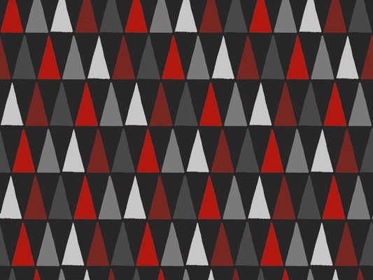 Geo Triangle - Red