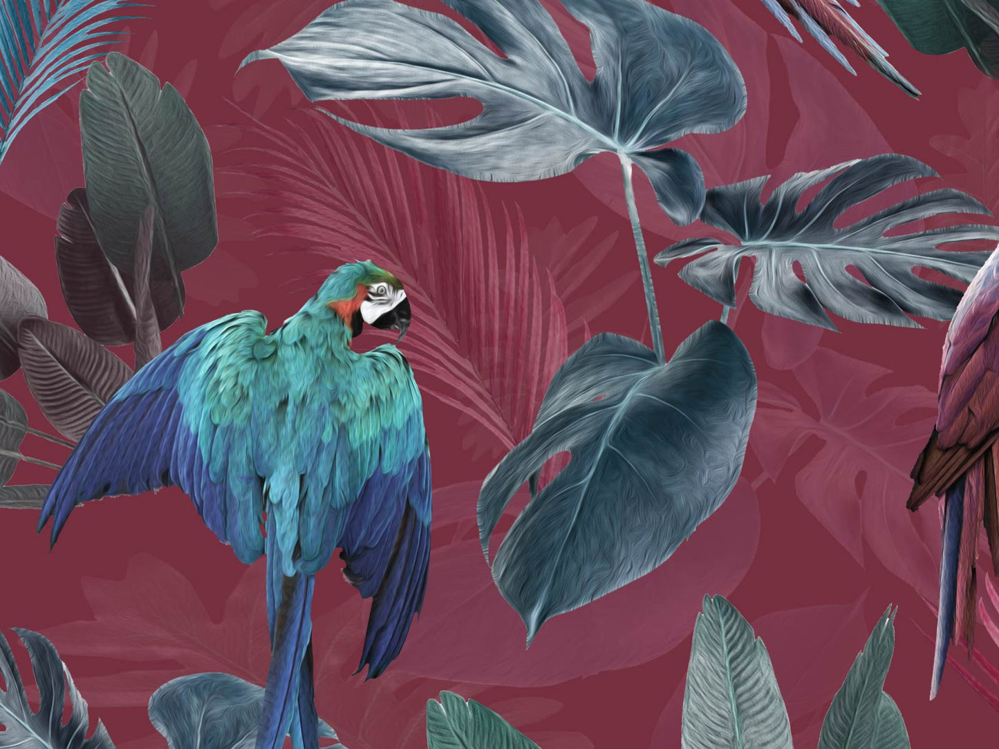 Parrot Paradise - Red