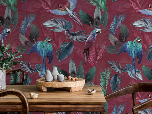 Parrot Paradise - Red