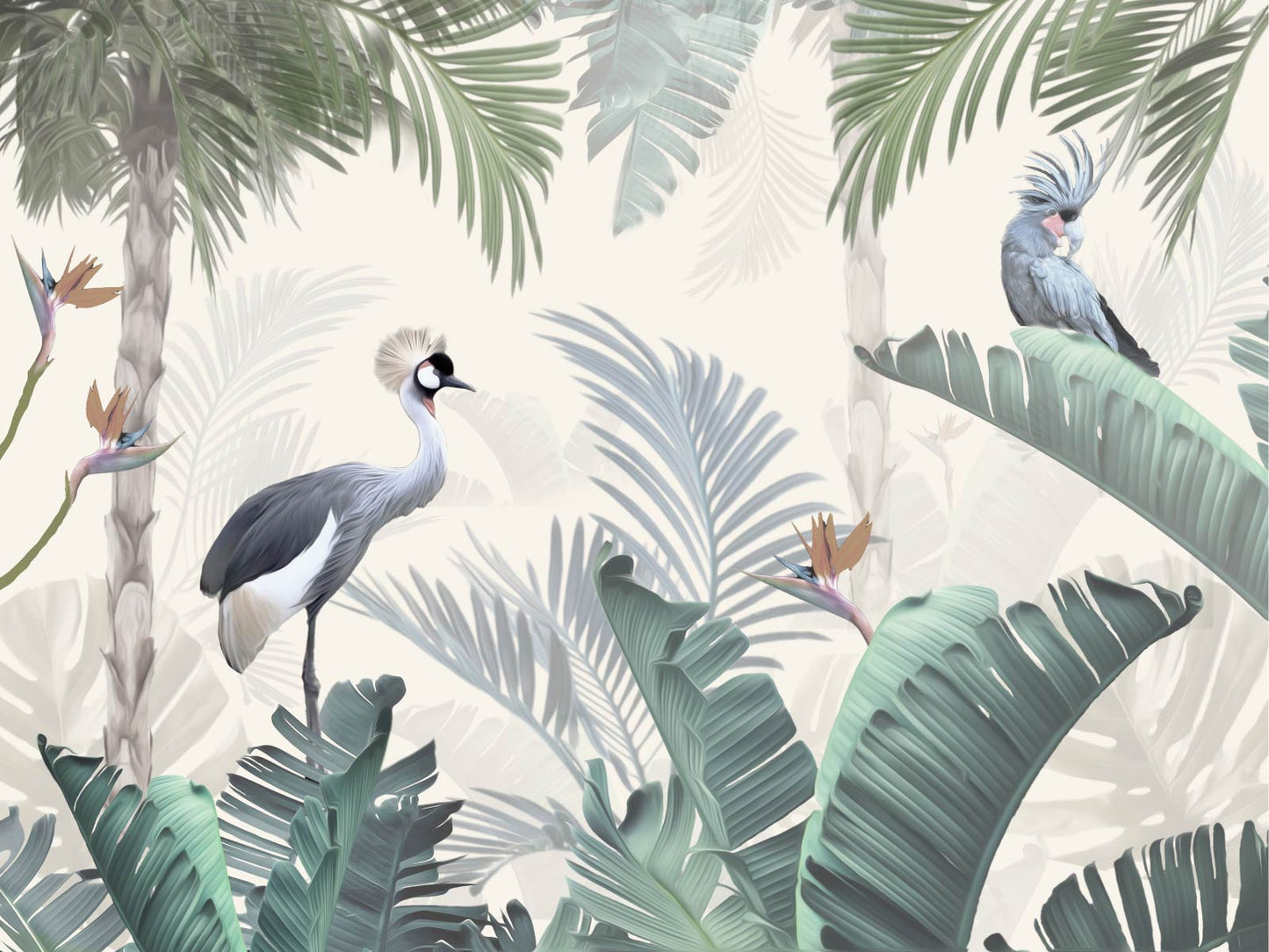 Tropical Bird - Neutral