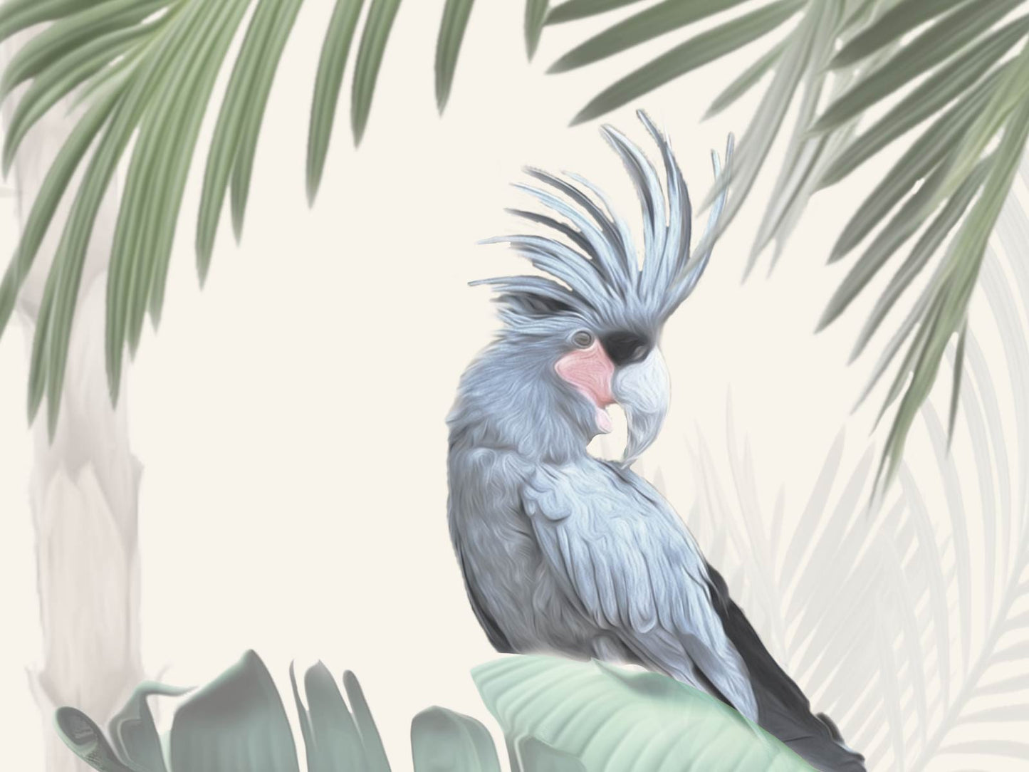 Tropical Bird - Neutral