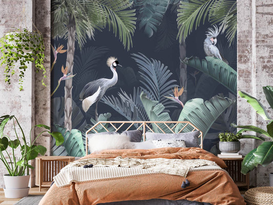 Tropical Bird - Blue