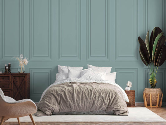 Framed Panels - Light Blue
