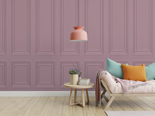 Framed Panels - Light Pink