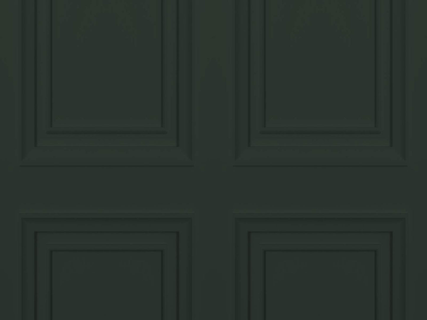 Framed Panels - Dark Green