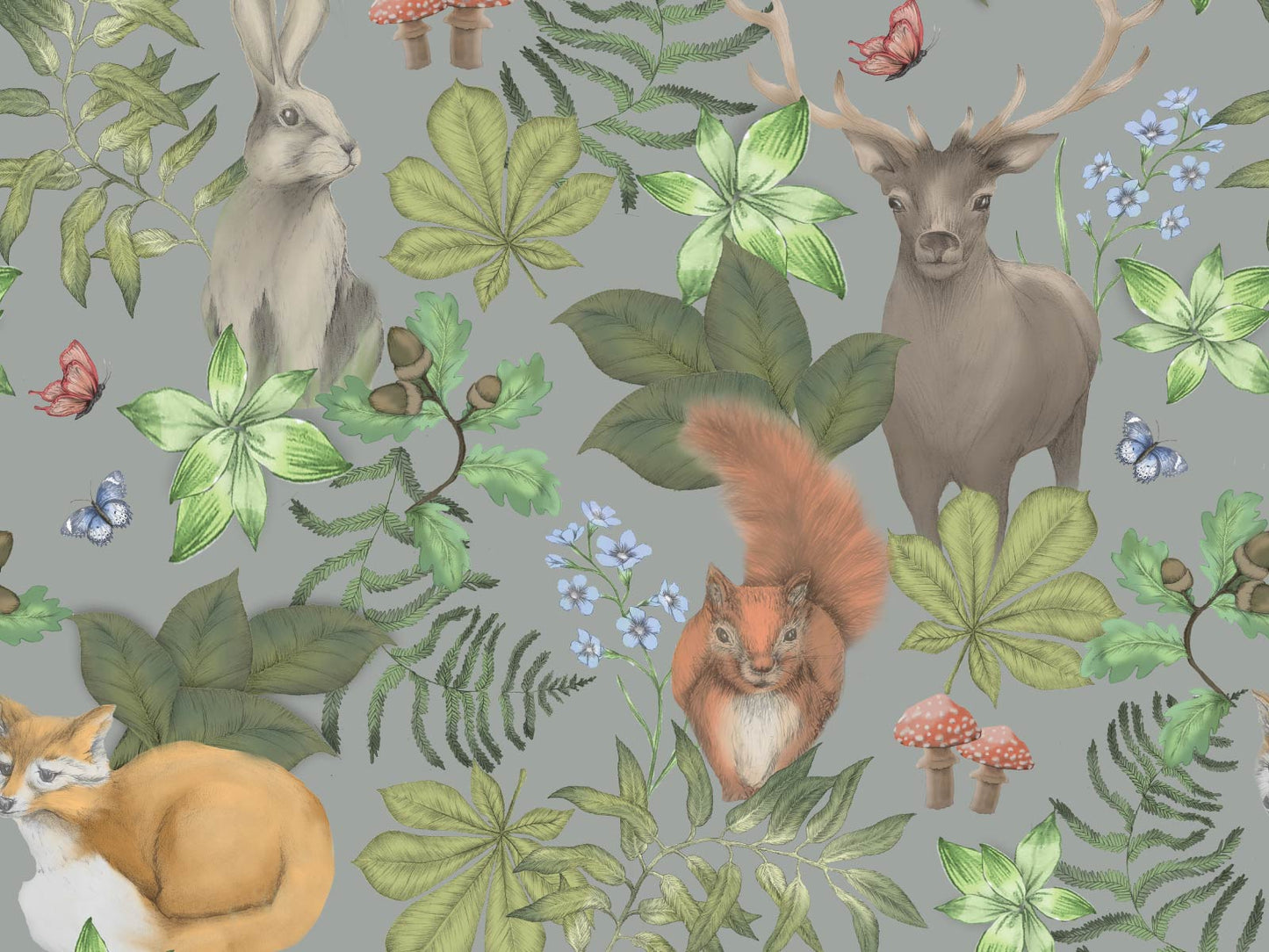 British Wildlife - Grey