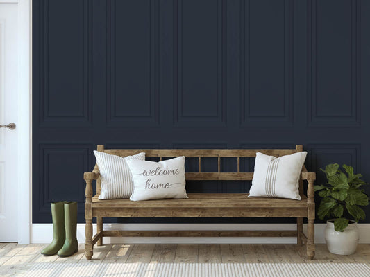 Framed Panels - Navy
