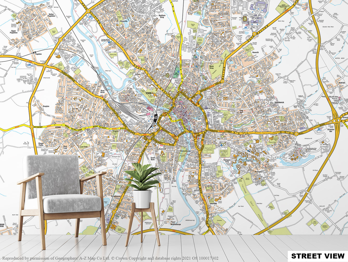 A-Z York Map