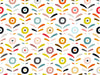 Abstract Flora - White and Bright