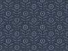 Abstract Flora - Navy
