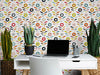 Abstract Flora - White and Bright