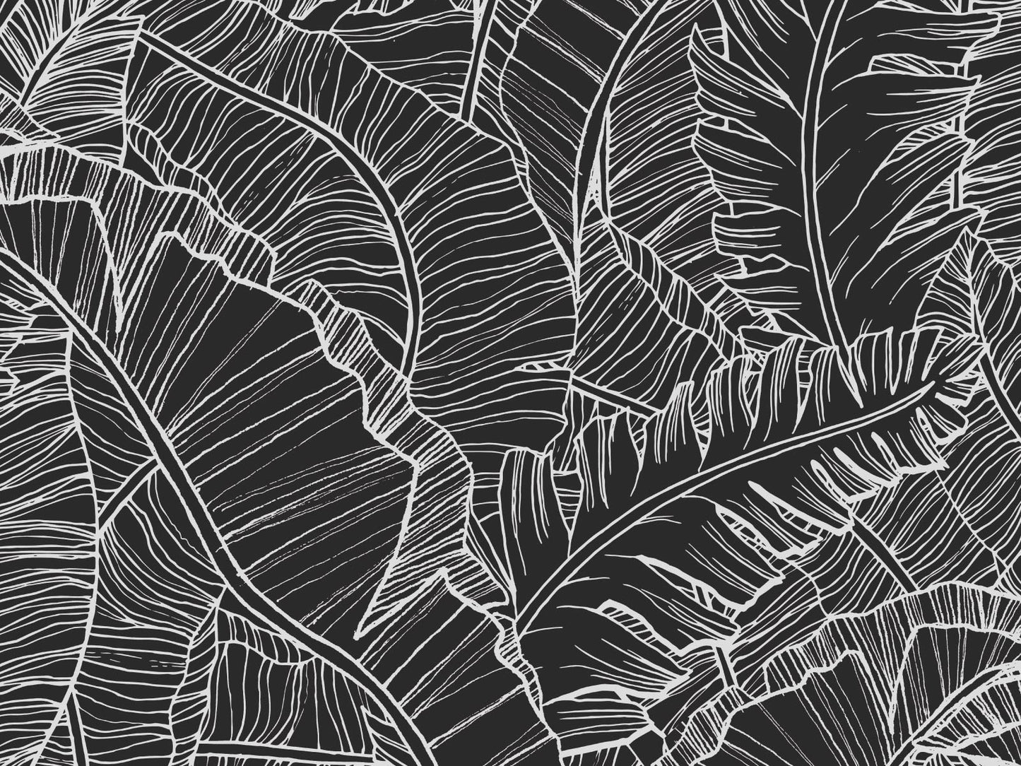 Banana Leaf - Black