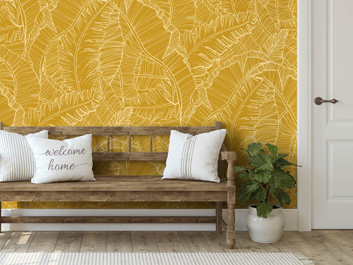Banana Leaf - Mustard