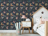 Cute Forest Animals - Navy