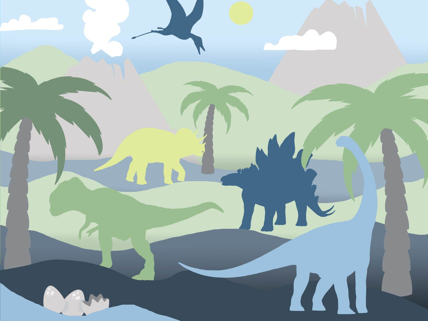 Dino Kingdom - Blue