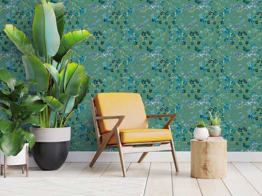 Ditsy Flora - Green