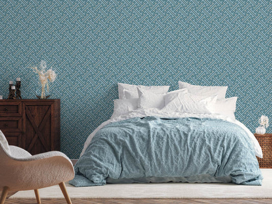 Geo Weave - Blue