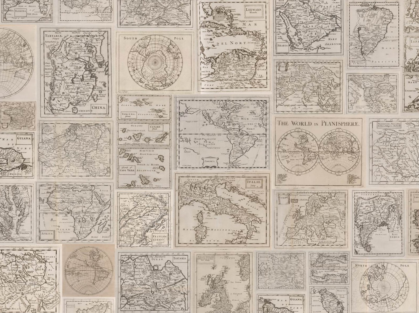 Historic Map Collage