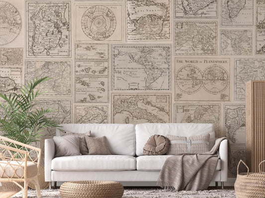 Historic Map Collage