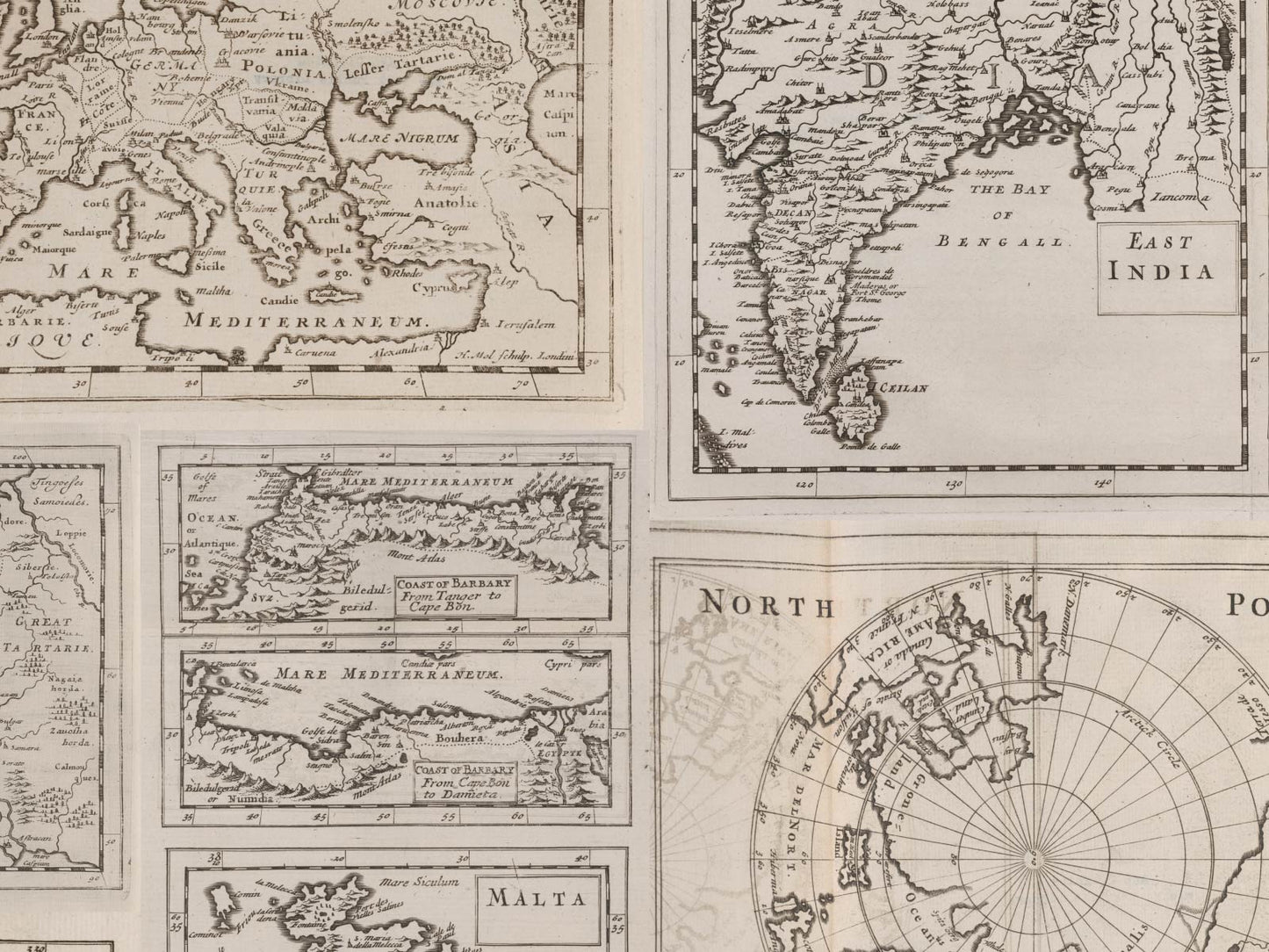 Historic Map Collage