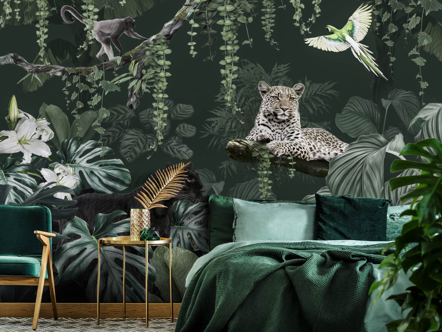 Jungle Cats - Green