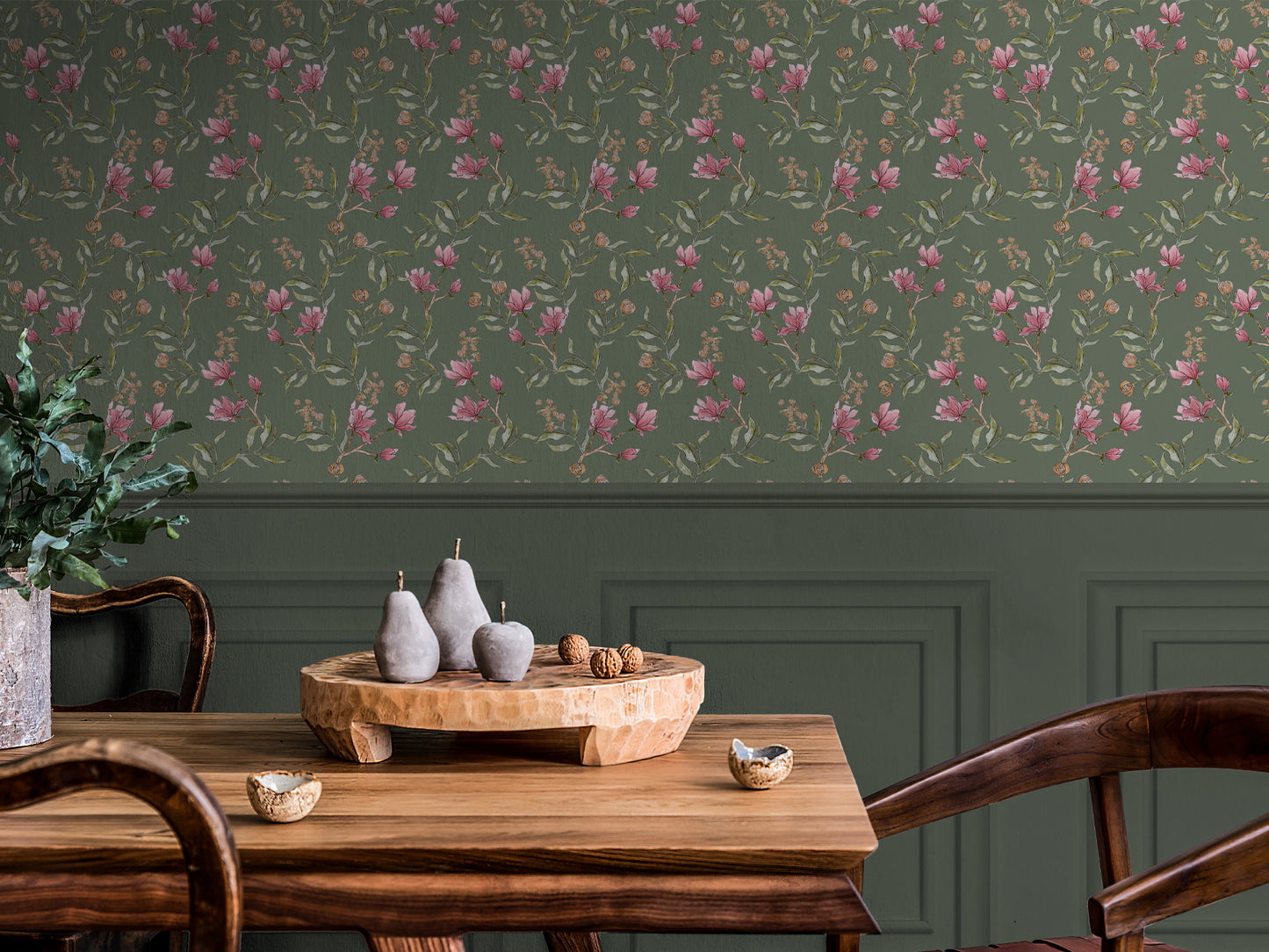 Magnolia Blossom - Green
