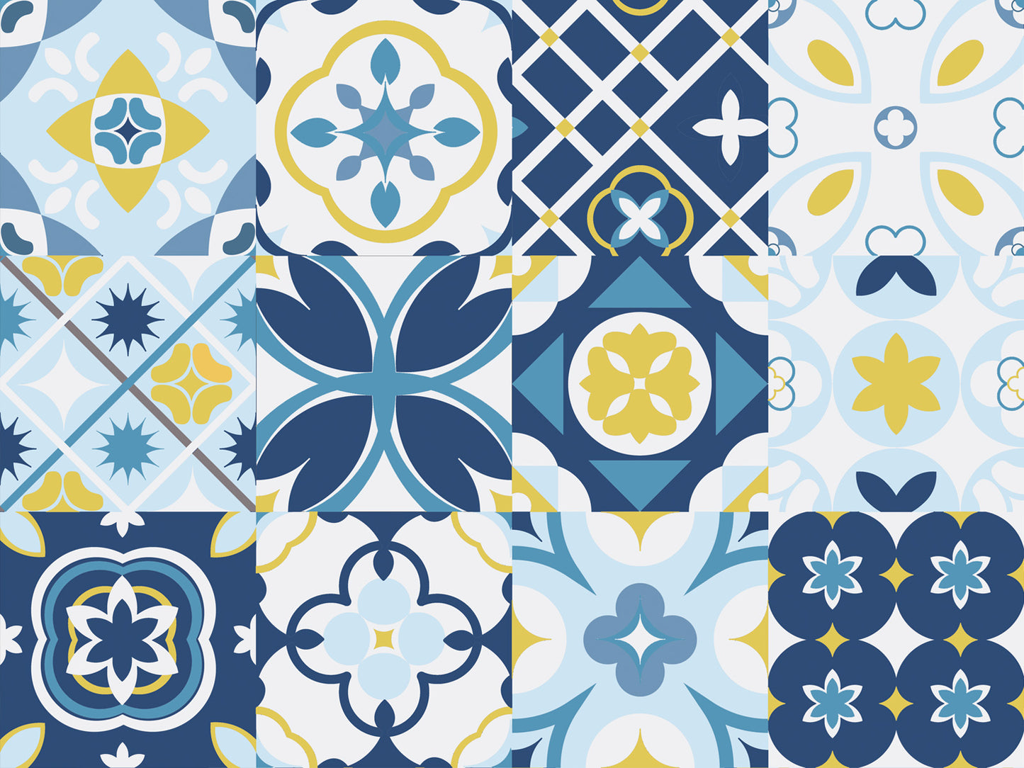 Meditettanean Tiles - Bright