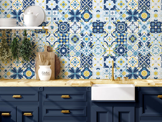 Meditettanean Tiles - Bright