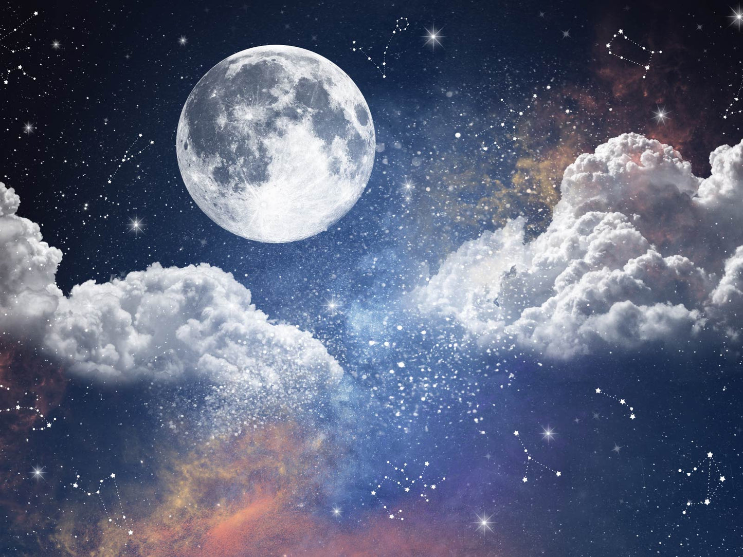 Moon and Clouds