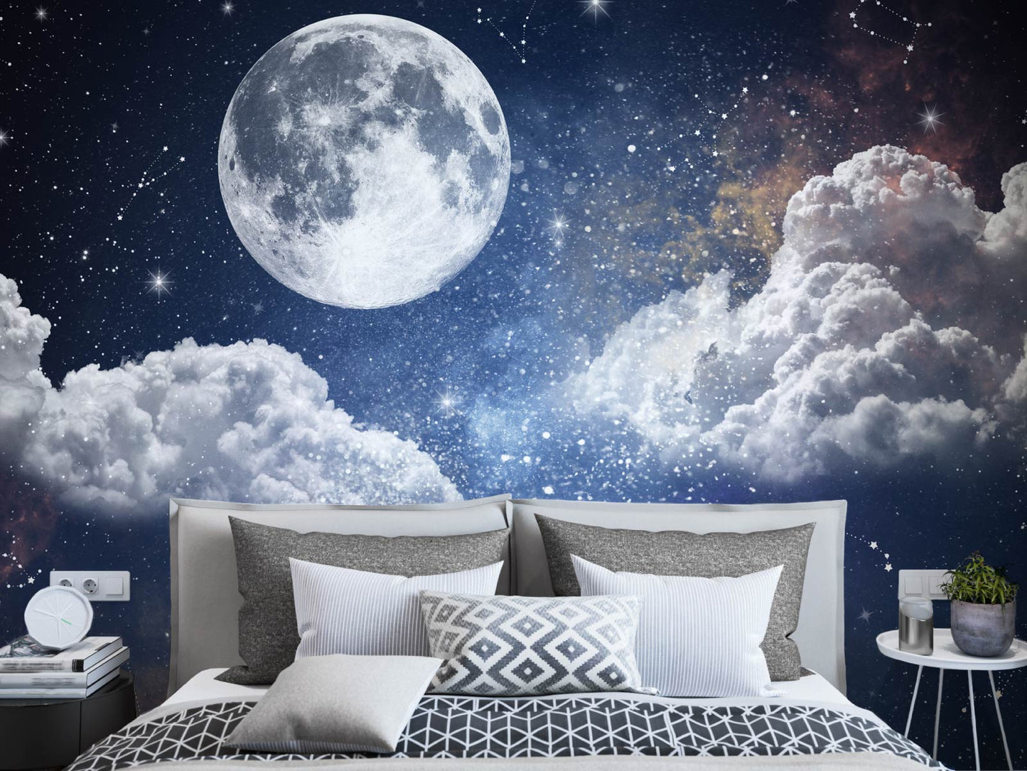 Moon and Clouds