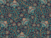 Kalamkari Flower - Navy