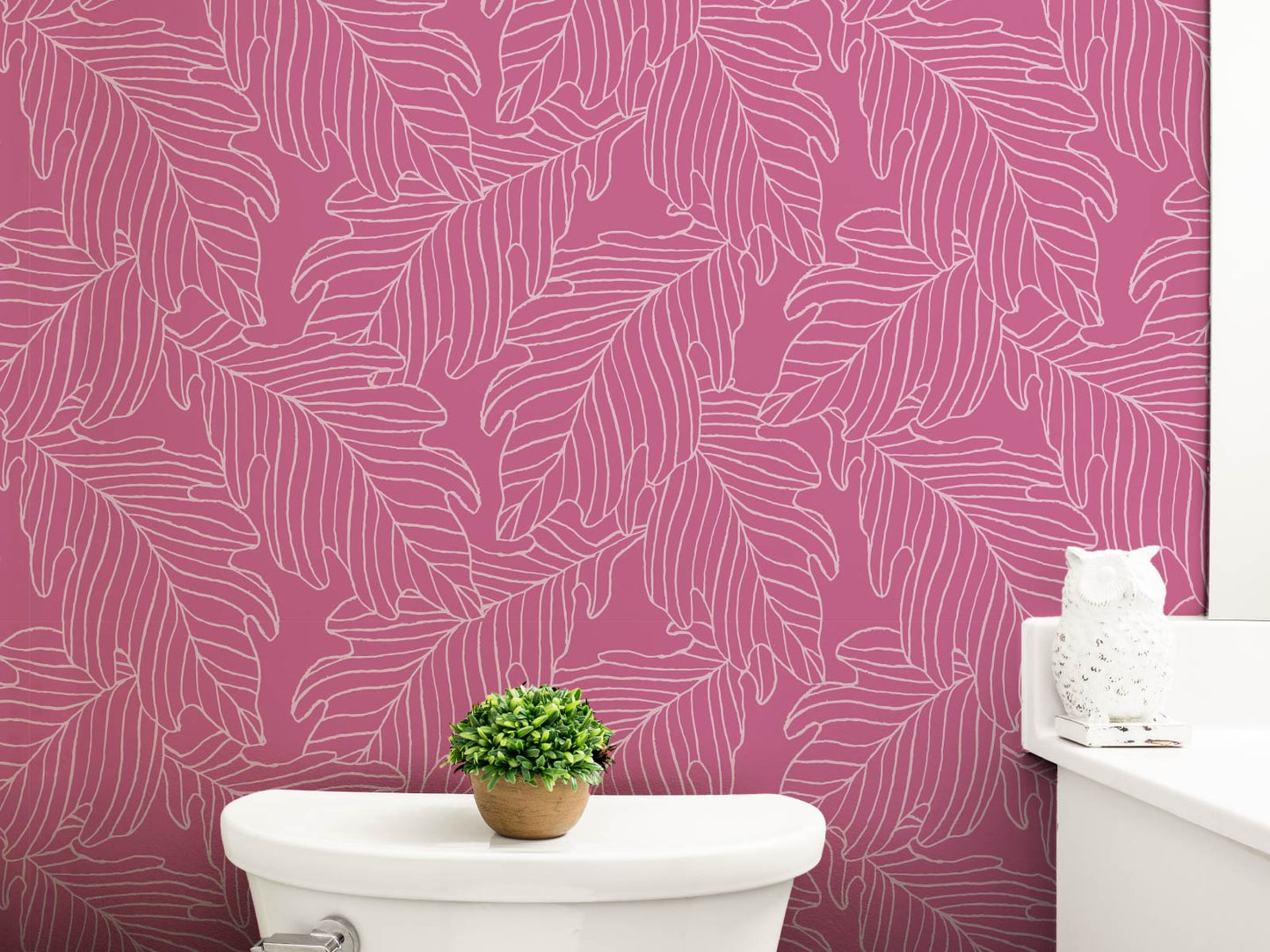 Oak Leaf - Pink