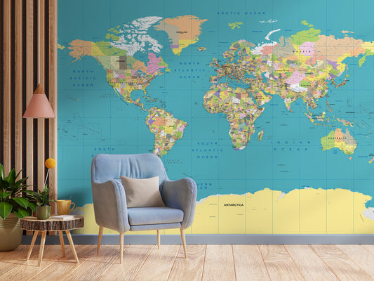 Political World Map No 1