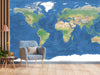 Physical World Map No 4