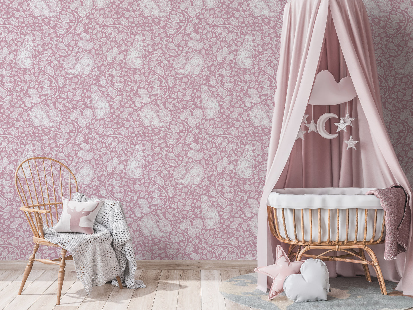 Regal Rabbit - Pink