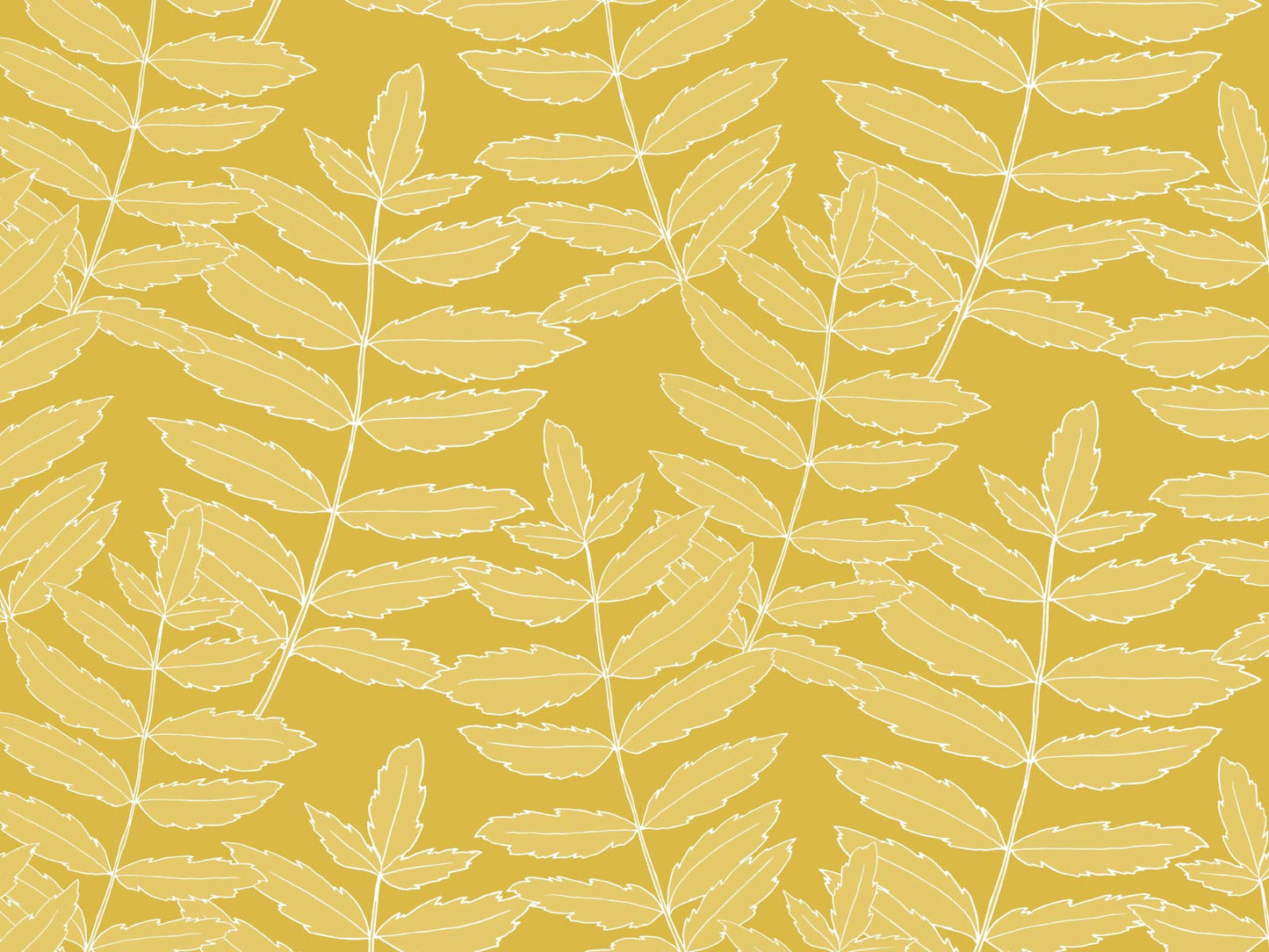 Rowan Leaf - Yellow