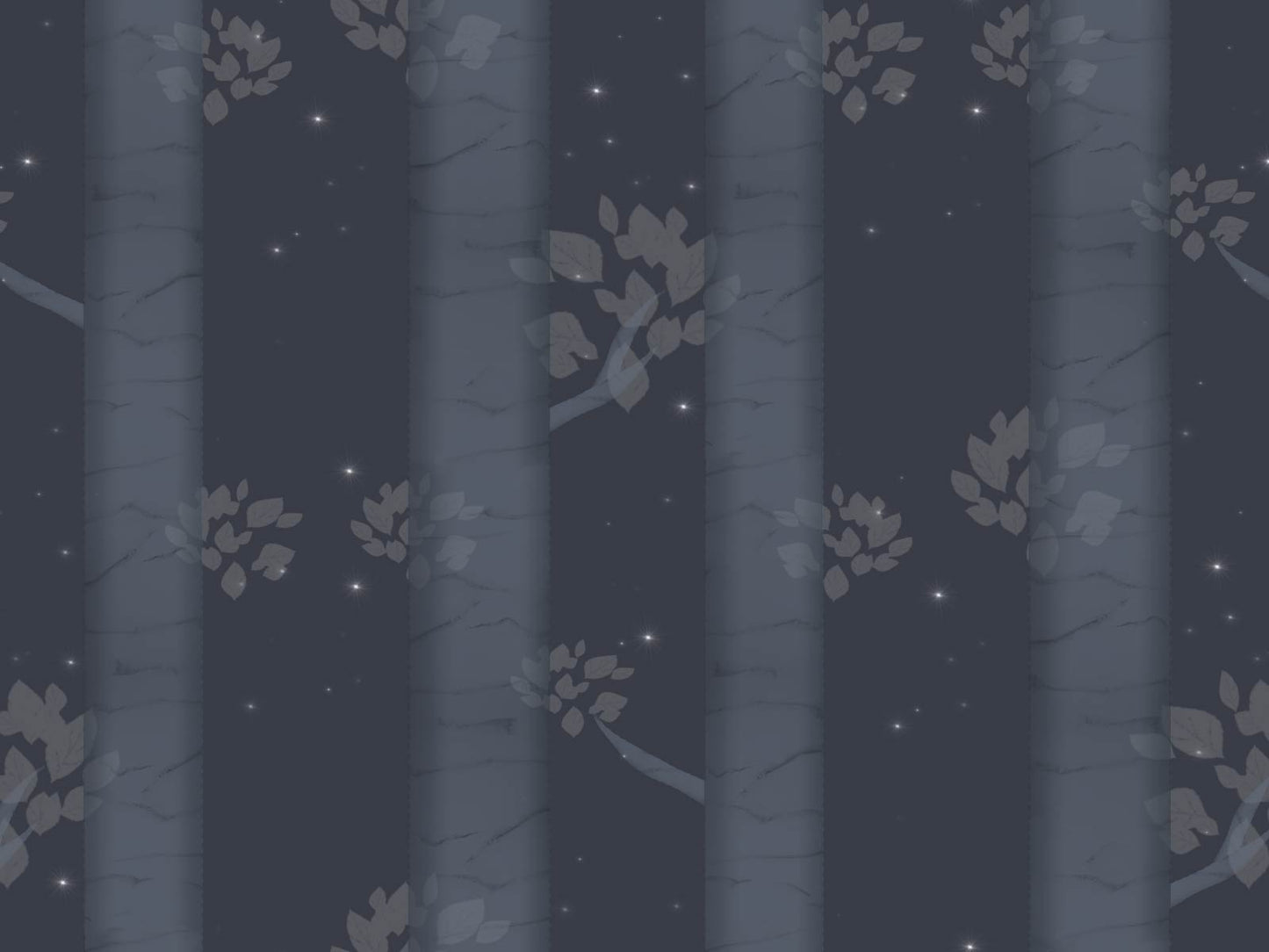 Silver Birch - Navy