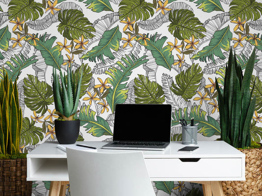 Tropical pop - White