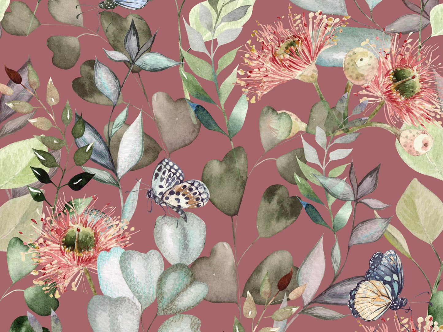 Watercolour Floral - Blush