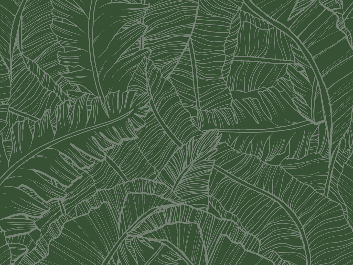 Banana Leaf - Dark Green